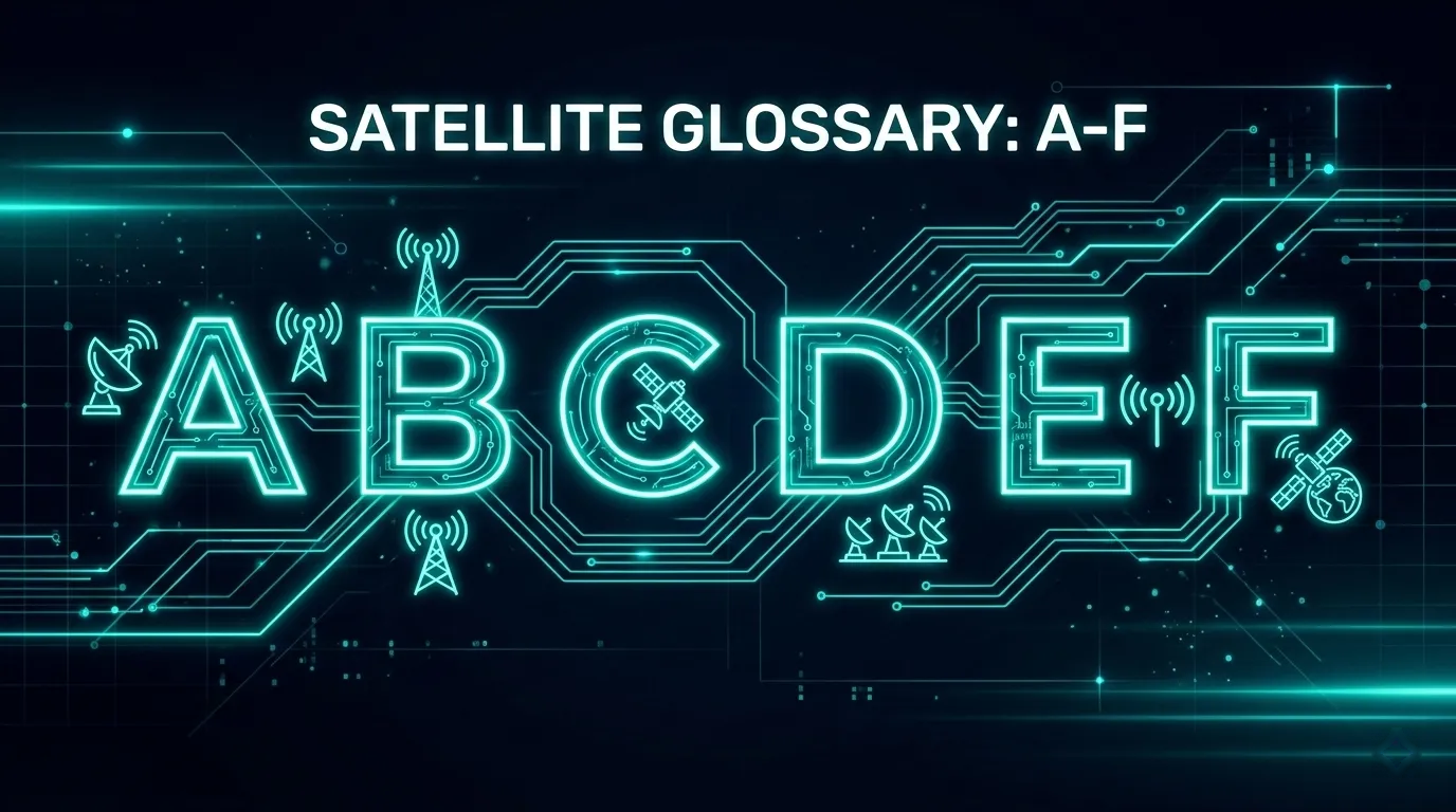 Satellite Glossary: A-F Satellite Glossary: A-F