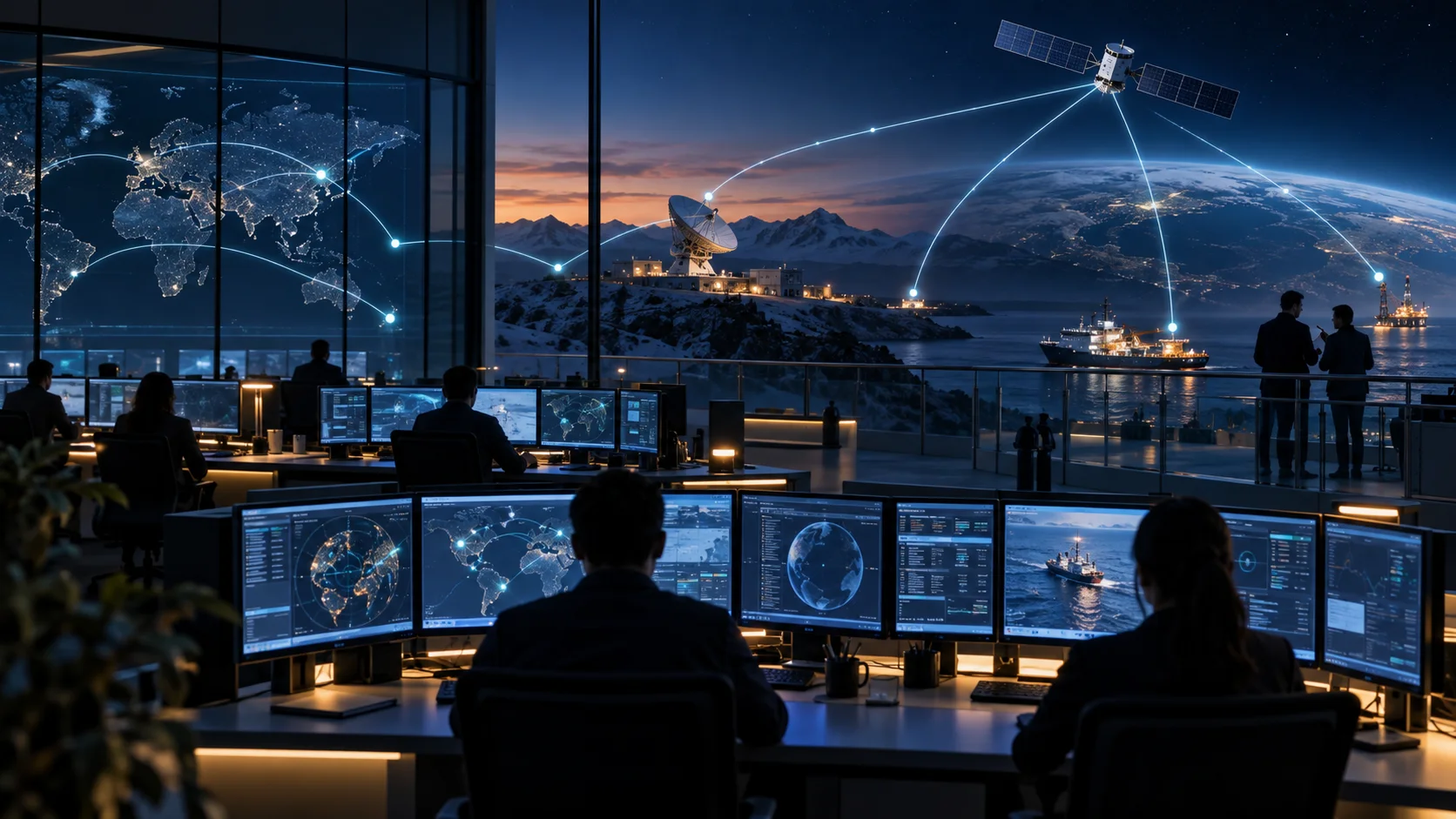 Managed Satellite Services: Scope, SLA, NOC, and Operating Model Managed Satellite Services: Scope, SLA, NOC, and Operating Model