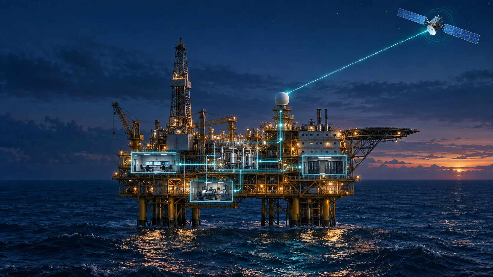 Oil Rig Satellite Internet: Platform Design and Acceptance Guide Oil Rig Satellite Internet: Platform Design and Acceptance Guide