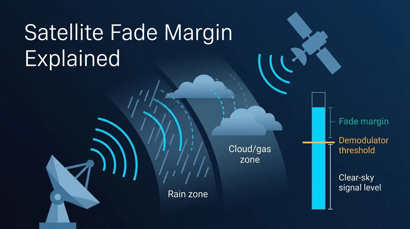 Satellite Fade Margin Explained: How to Size Your Link for Real-World Conditions Satellite Fade Margin Explained: How to Size Your Link for Real-World Conditions