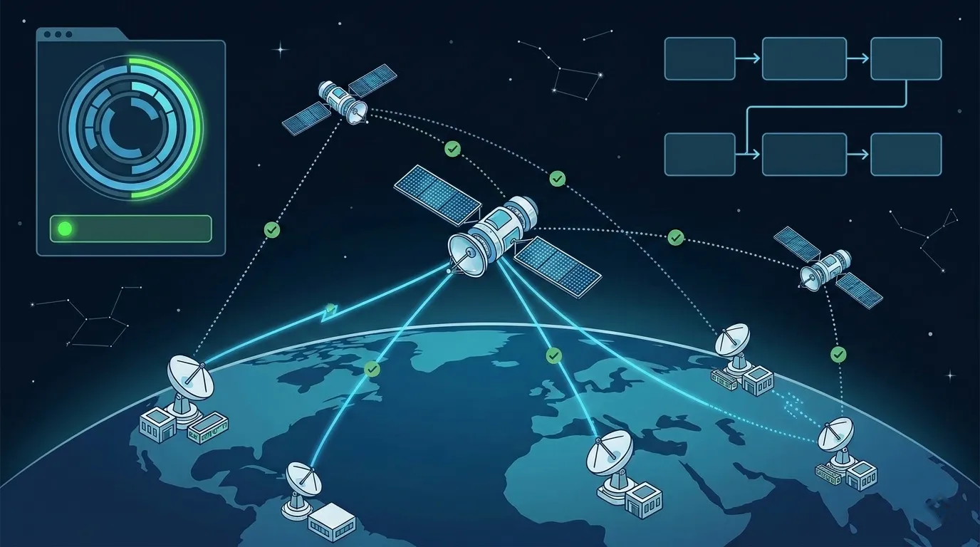 Ketersediaan Tautan Satelit Dijelaskan: Bagaimana Insinyur Merancang Jaringan Satelit 99,9% dan 99,99% Ketersediaan Tautan Satelit Dijelaskan: Bagaimana Insinyur Merancang Jaringan Satelit 99,9% dan 99,99%