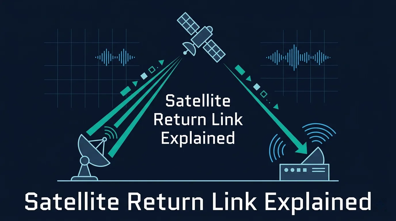 Satellite Return Link Explained: How Remote Terminals Send Traffic Back to the Network Satellite Return Link Explained: How Remote Terminals Send Traffic Back to the Network